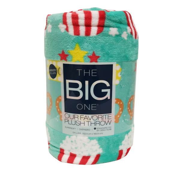 The Big One Bedding The Big One Movie Night Oversized Plush Throw